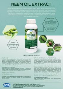 Neem Oil Extract in Market! | Ken Microbes Biotech Sdn Bhd